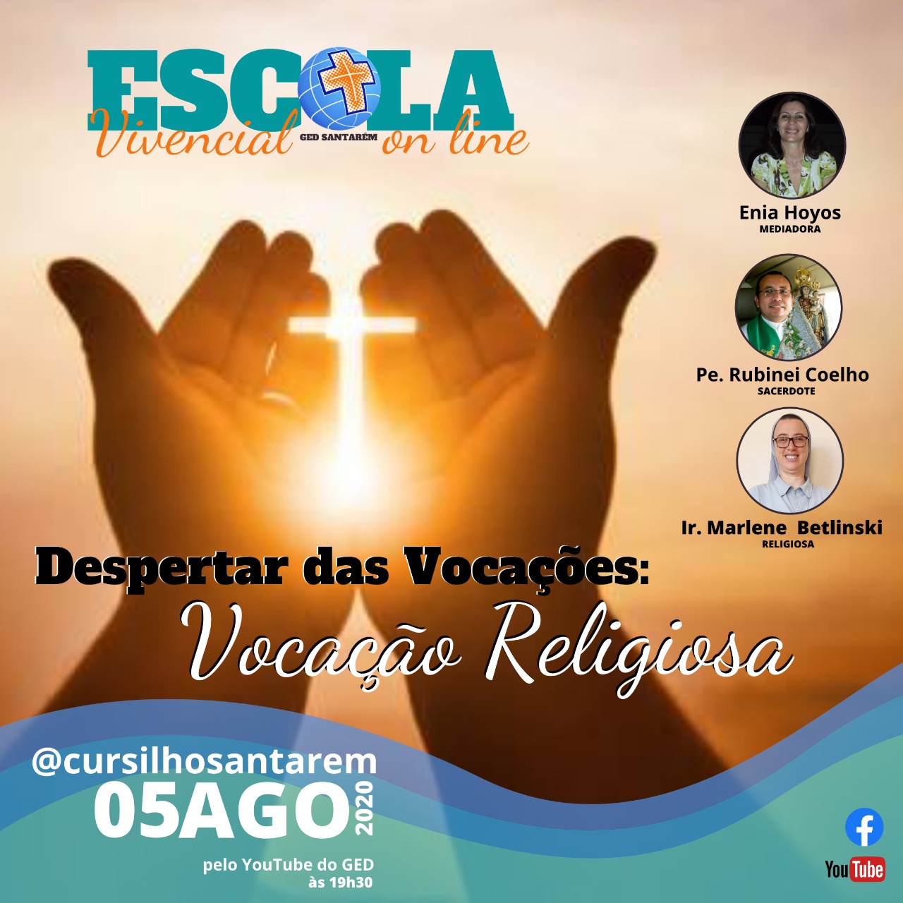 Leia mais sobre o artigo Despertar das Vocações: Vocação Religiosa 05/08/2020