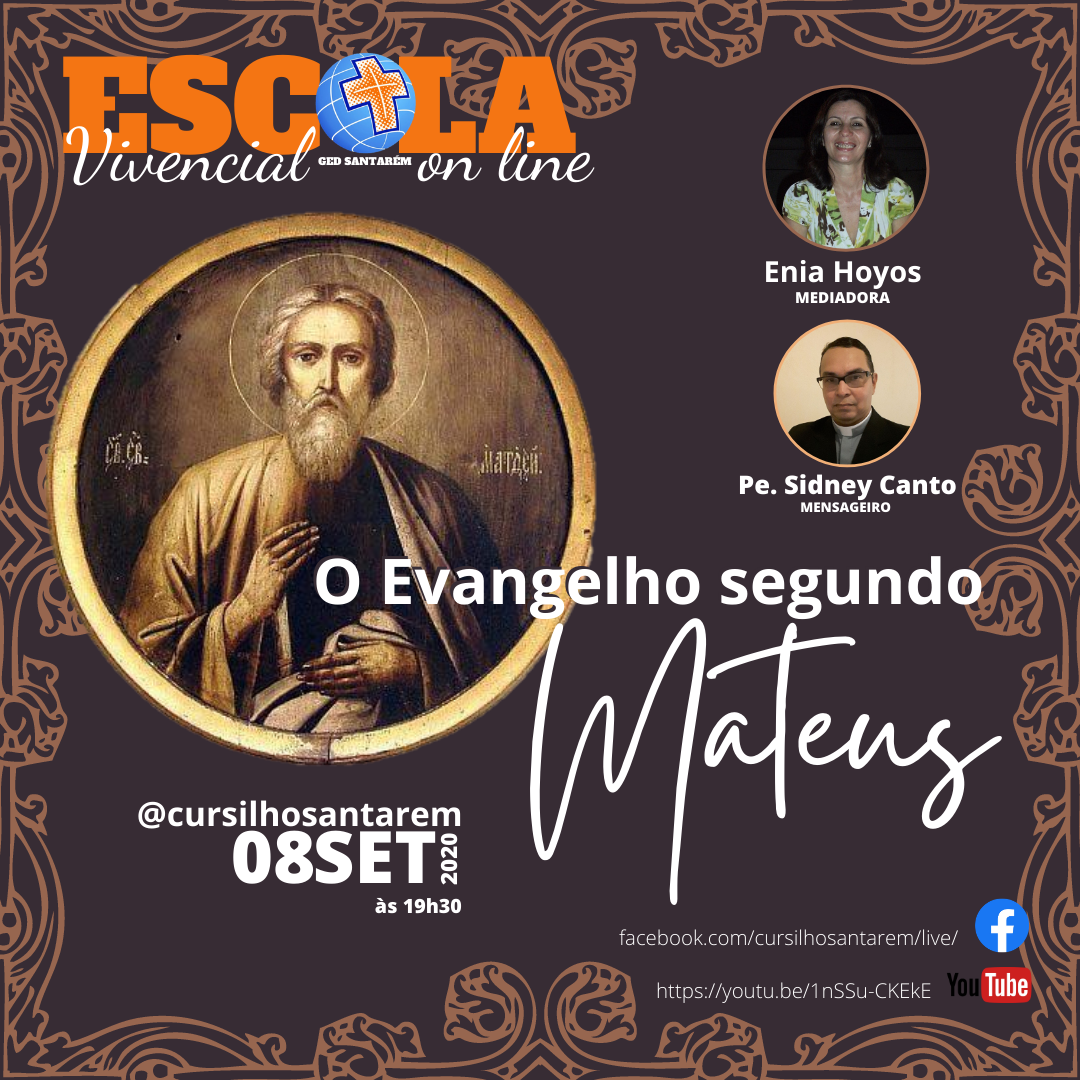 Leia mais sobre o artigo Evangelho Segundo Mateus – 08/09/2020