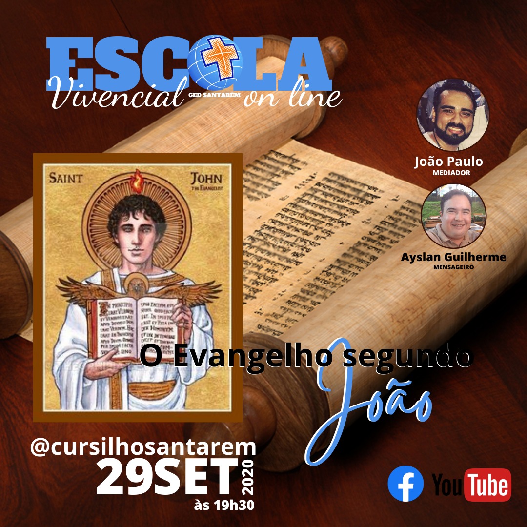 Leia mais sobre o artigo O Evangelho segundo João – 29/09 Escola Vivencial